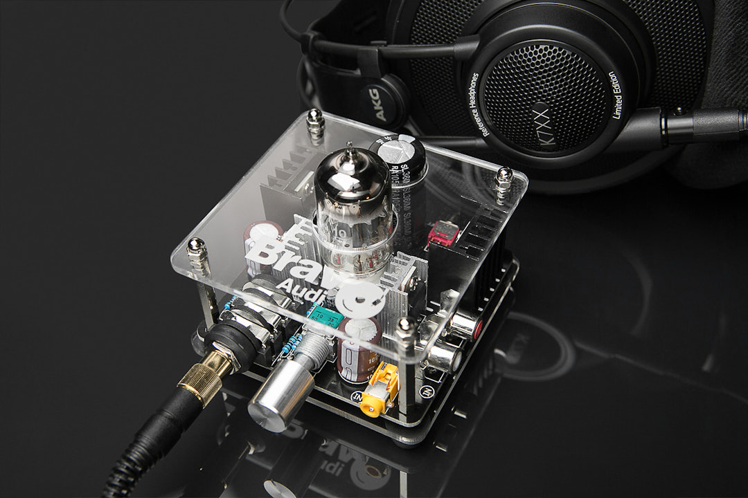 Bravo V2 Headphone Amplifier w/ Gold Lion ECC82 Tube