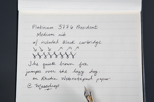 Platinum President Fountain Pen