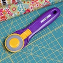 Purple OLFA Splash Rotary Cutter