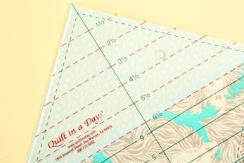 6.5" Triangle Square Up Ruler