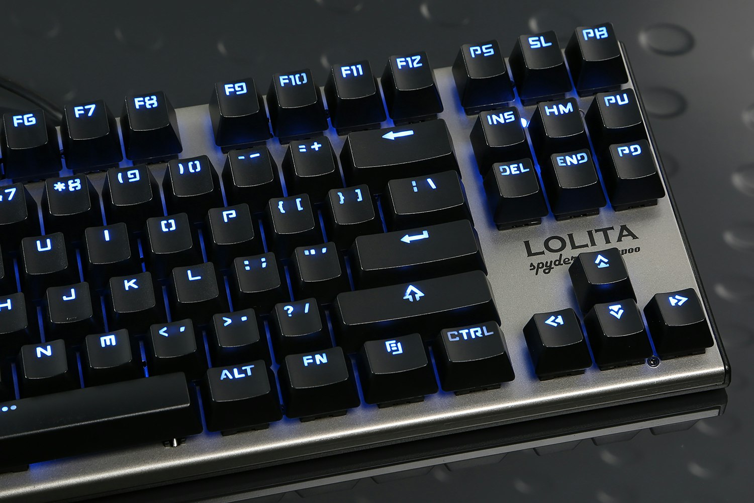 Noppoo Lolita Spyder 87 Blue LEDs