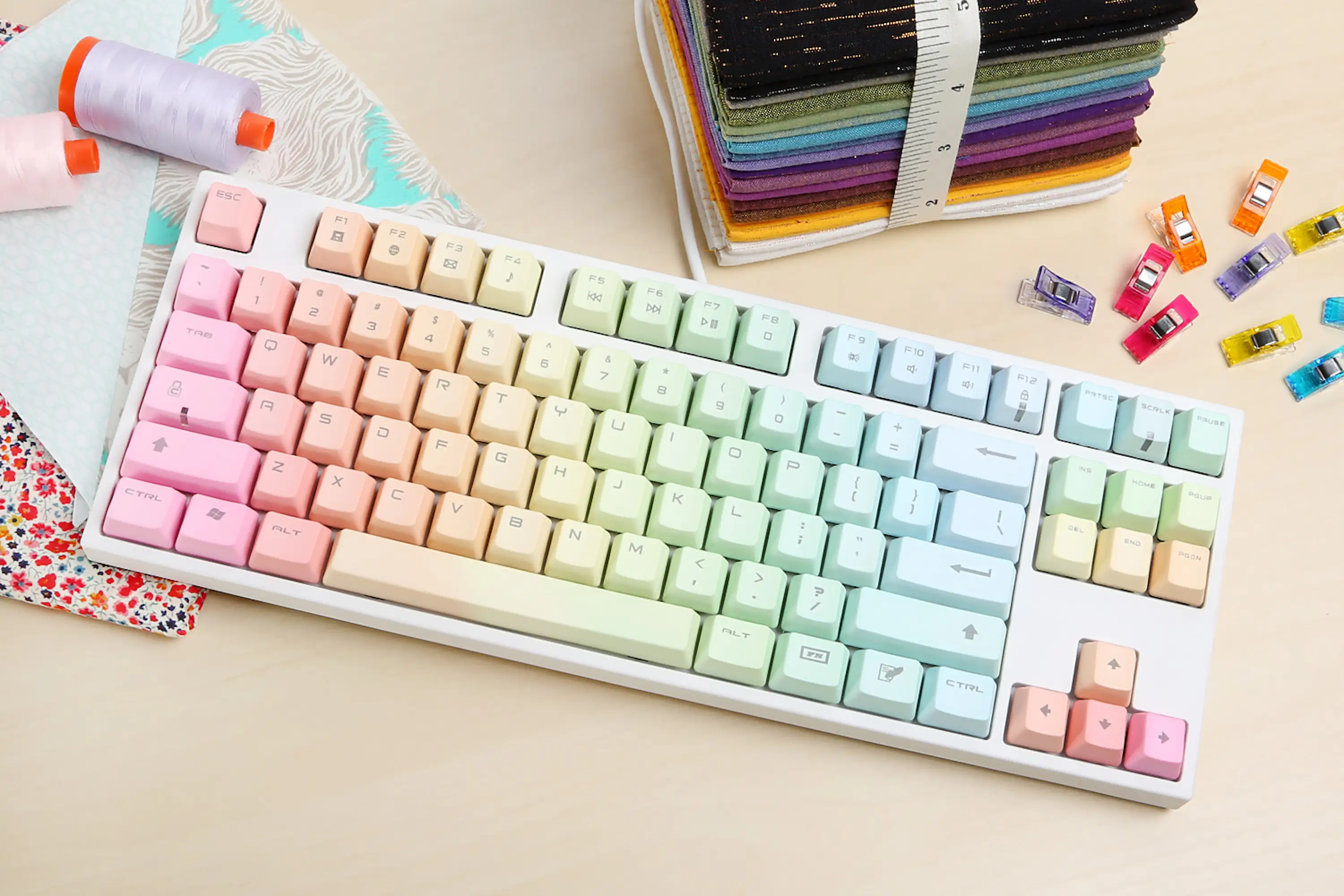 Keycool Rainbow Keyboard | Mechanical Keyboards | TKL Mechanical ...