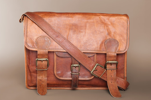 Bros Leather "The American" Messenger Bag