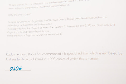 Fountain Pen Books by Andreas Lambrou