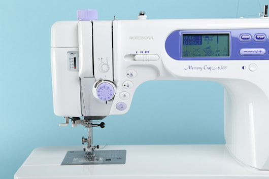 Janome Memory Craft 6500P and Sew Steady Table