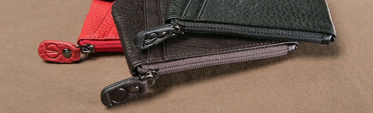 mission leather wallets price