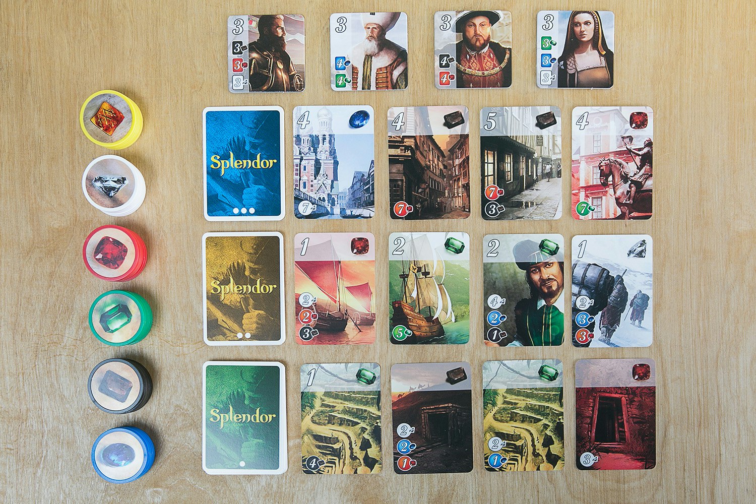 Splendor Board Game Drop