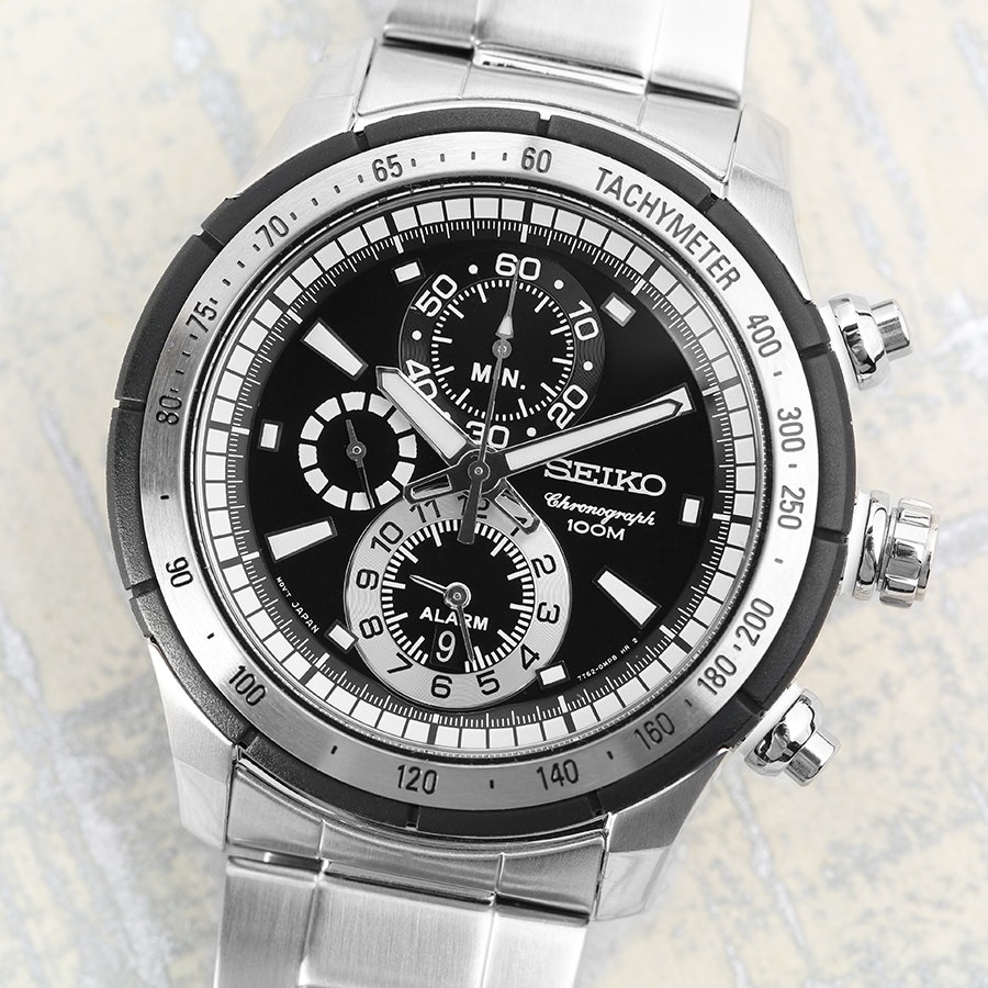 Seiko Criteria Chronograph Quartz Watch | Drop