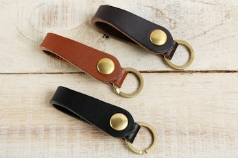 Hollows Leather Key Chain