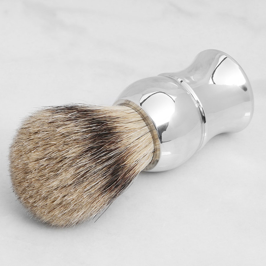 pewter shaving set