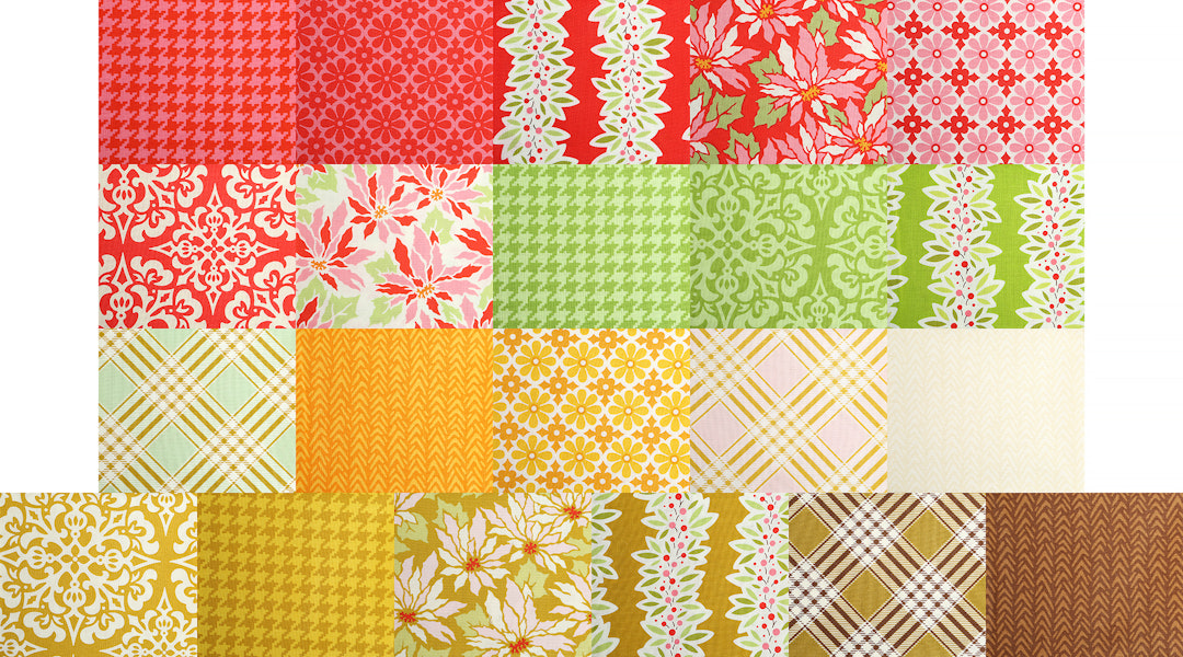 Ginger Snap by Heather Bailey Fat Quarter Bundle