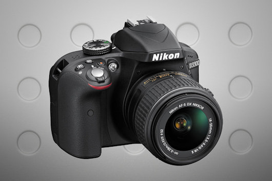 Nikon D3300 DSLR Camera with 18-55mm VRII (Black)