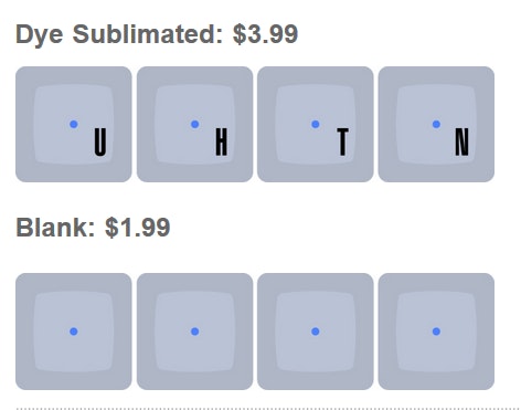 Galaxy Class Keycaps Set