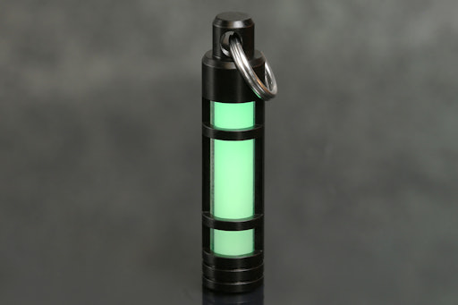 TEC Aluminum Glow Fob Keychain (2-pack)
