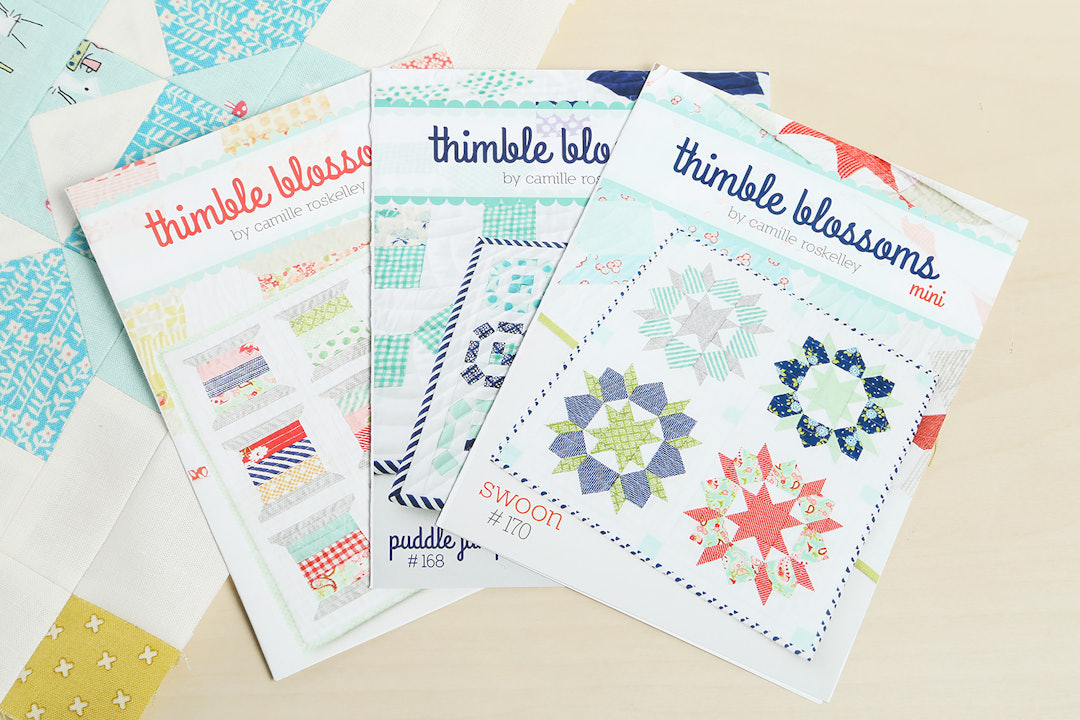 Thimble Blossoms Mini Quilt Patterns (3-Pack)
