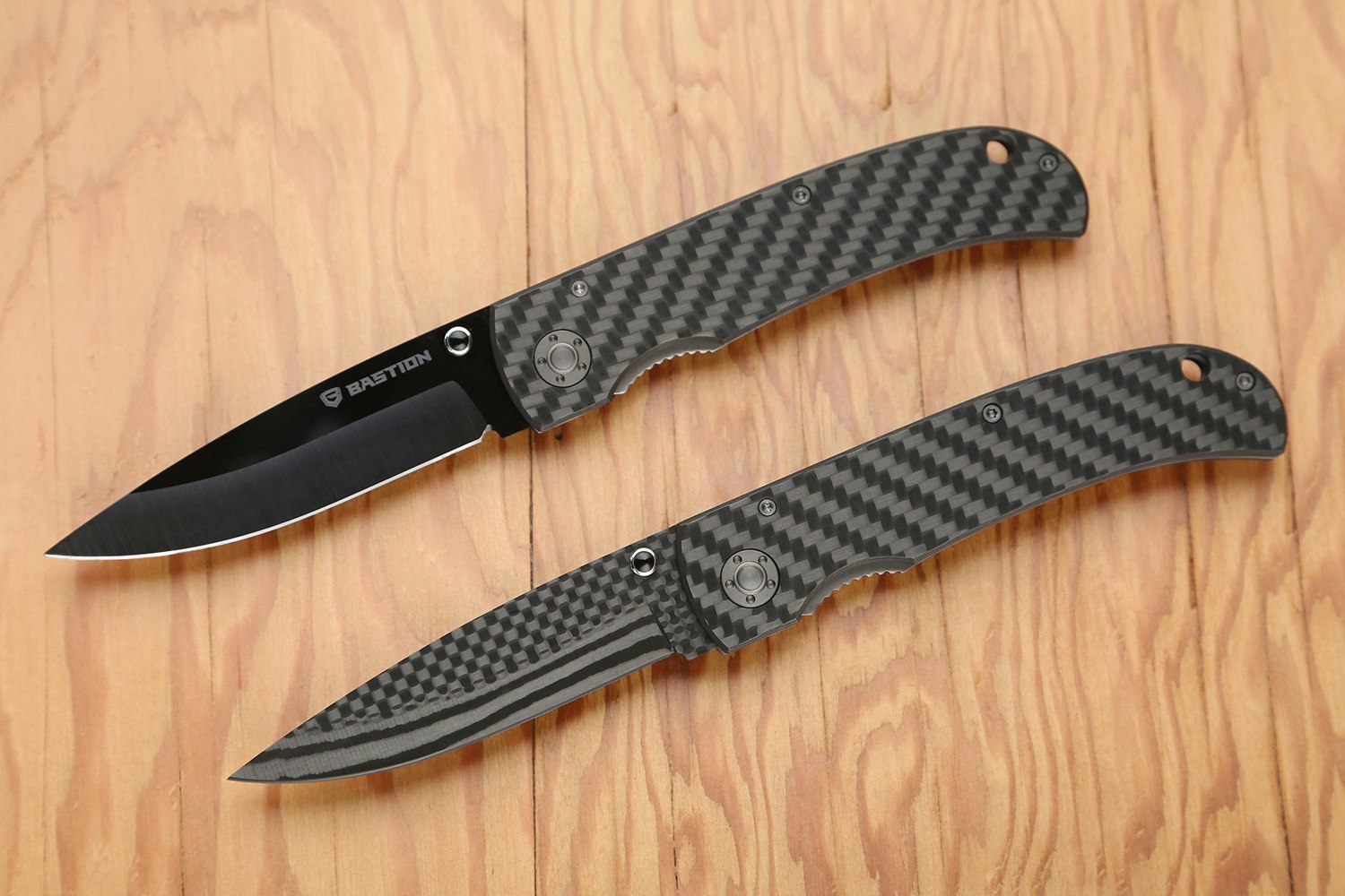 Bastion Carbon Fiber/Ceramic Knives Drop