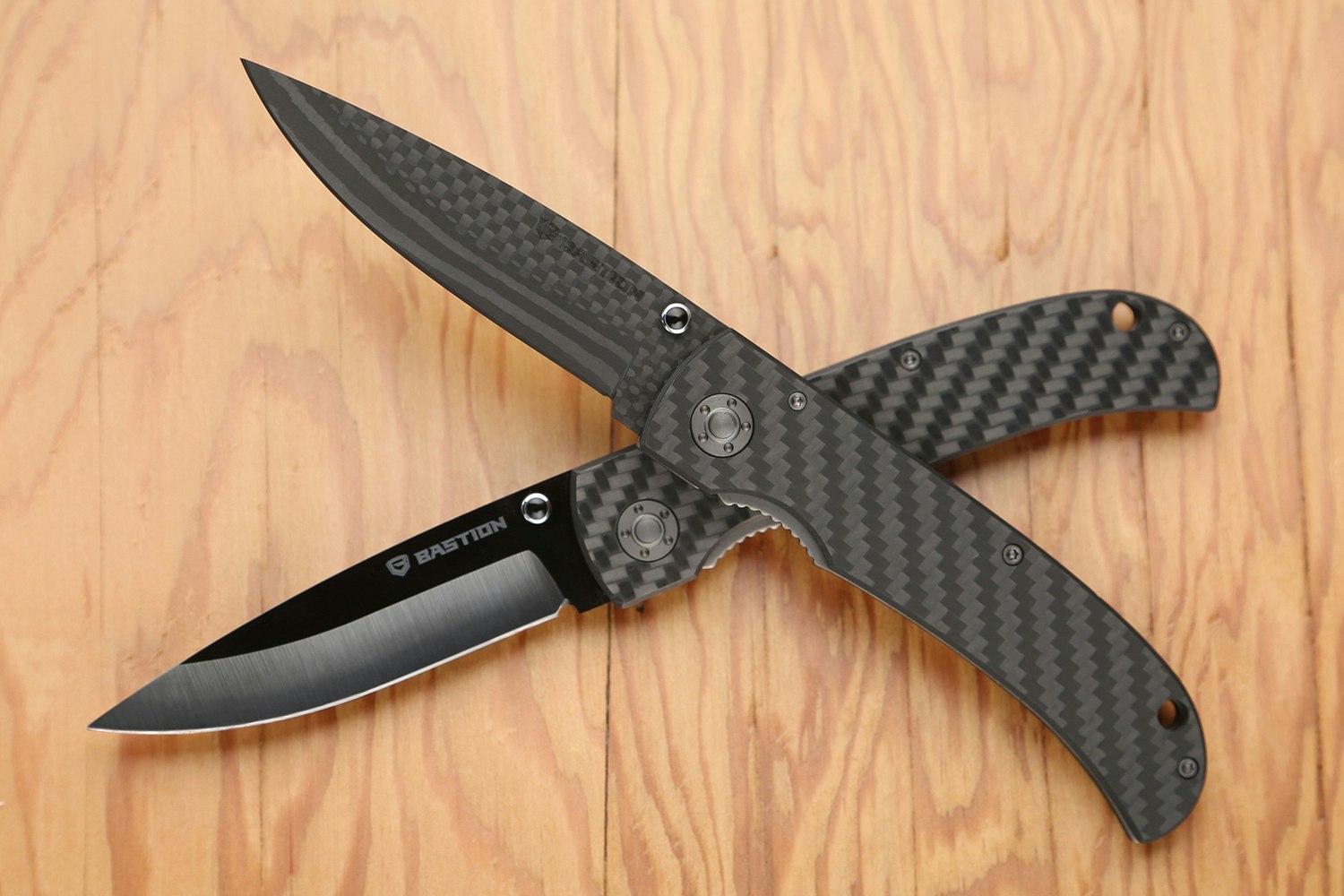 Bastion Carbon Fiber/Ceramic Knives Drop