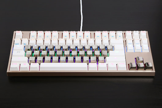 Zinc Gold or Silver Keycaps