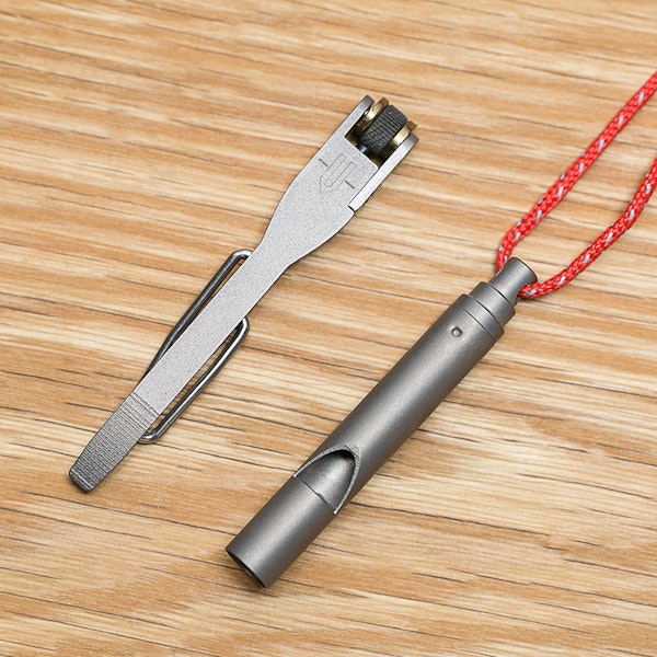 Vargo Titanium Whistle & Flint Lighter Price & Reviews Massdrop