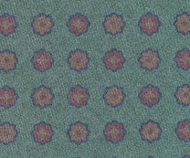 B14 - large scale motif on green