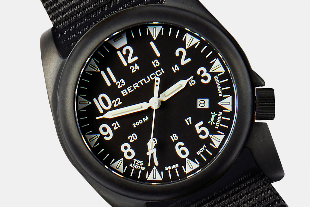 Bertucci A-5S Ballista Tritium Quartz Watch