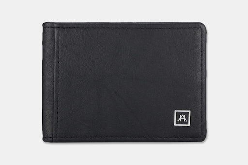 A&H Leather Micro Billfold Wallet
