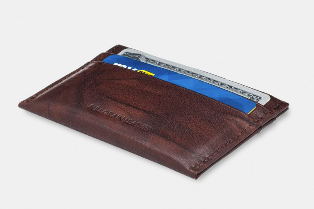 A&H Leather RFID Minimalist Wallet 2-Pack