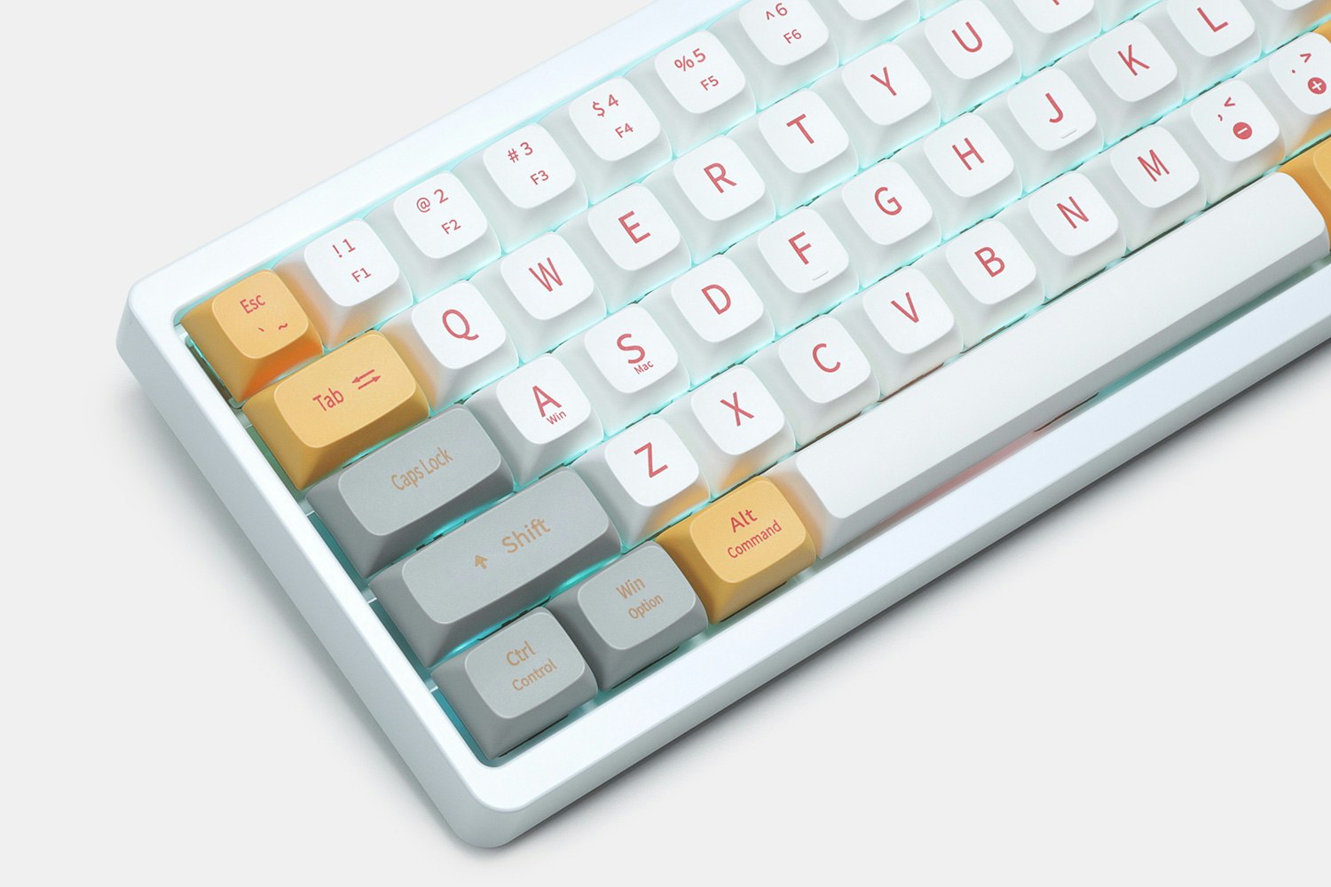 ABM ABM641 60% Wireless Aluminum Keyboard