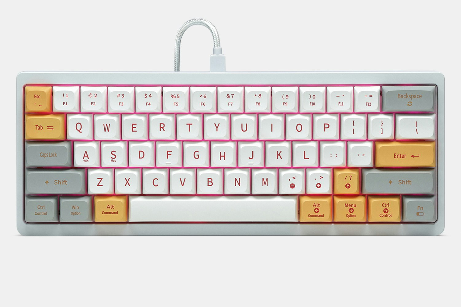 ABM ABM641 60% Wireless Aluminum Keyboard