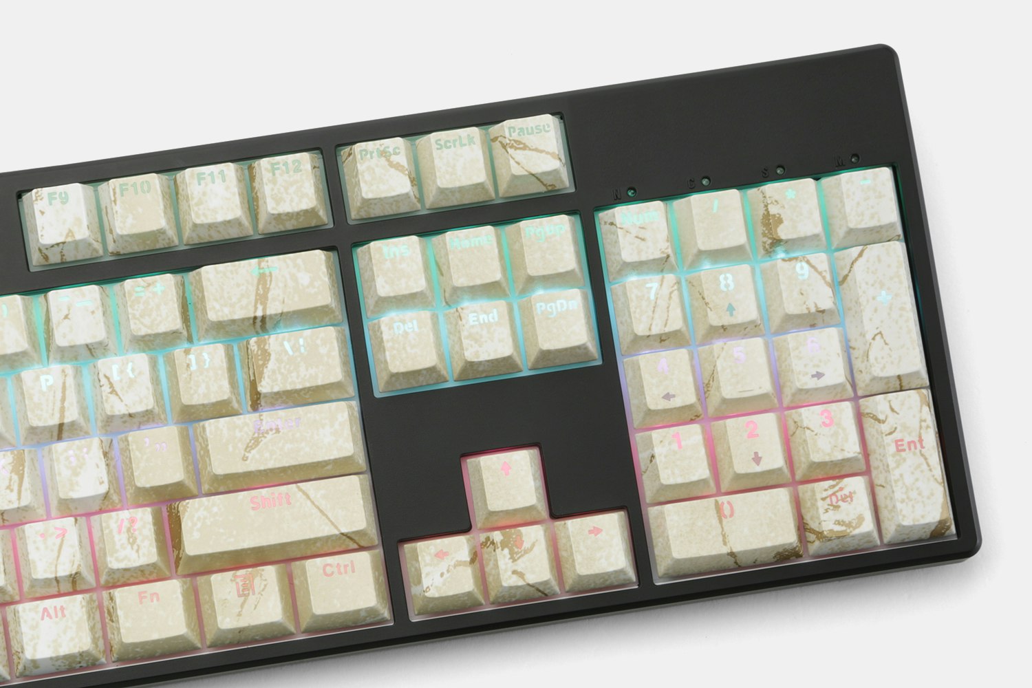 ABS Shine-Through Backlit Keycap Set