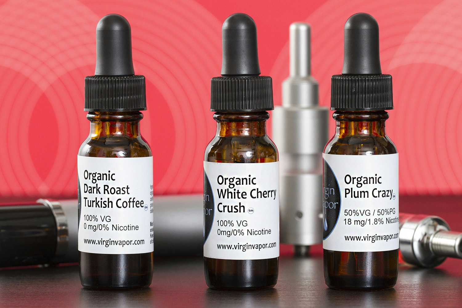 Menthol Vape Luscious Lemonade - Real Organic Vape Juice Australia 100% VG E  Liquid With Nicotine