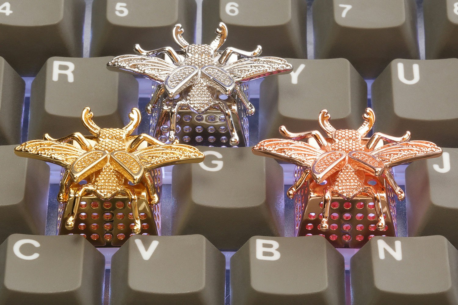 ABYSS Alloy Beetle Artisan Keycap