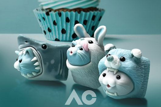 AC Keys ShokoCat Artisan Keycap