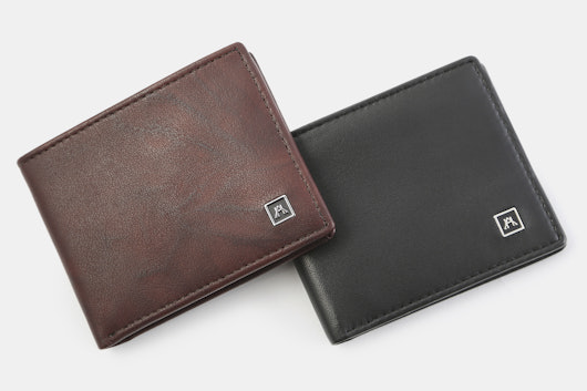 A&H Leather Goods Full-Grain Billfold Wallets