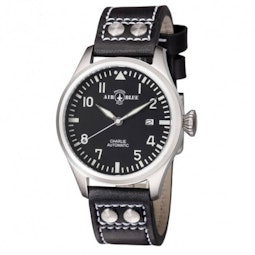 Charlie Automatic Stainless Steel Black
