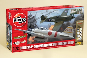Airfix Dogfighting Doubles: P-40 Warhawk & Zero