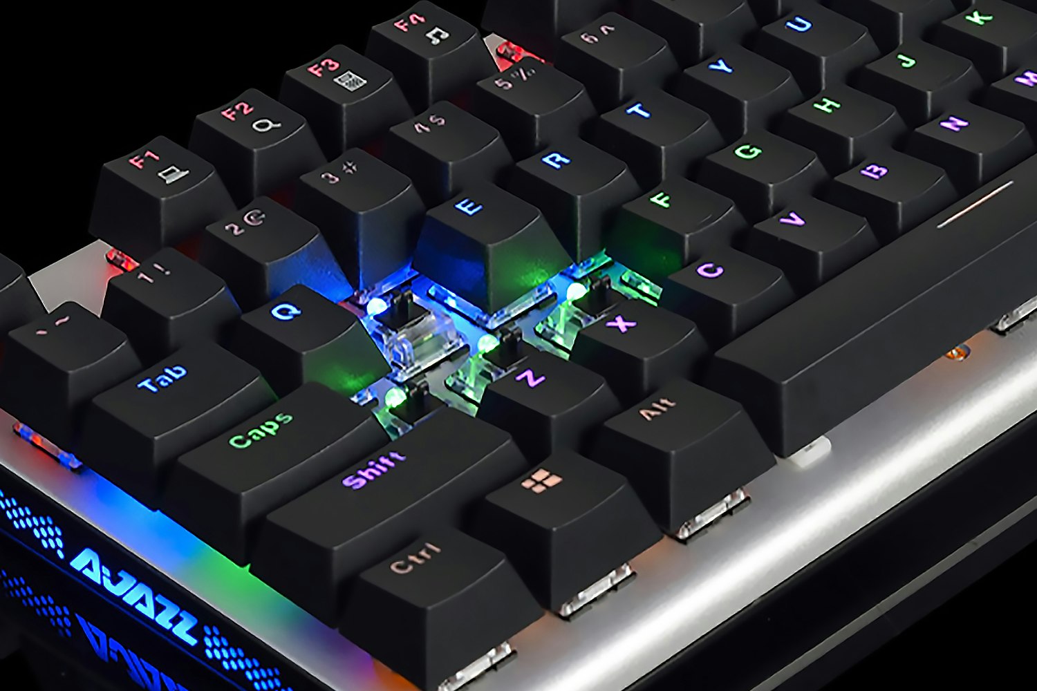 Silver (with black keycaps)