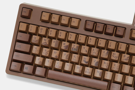 Ajazz Chocolate Cubes Full-Size Mechanical Keyboard