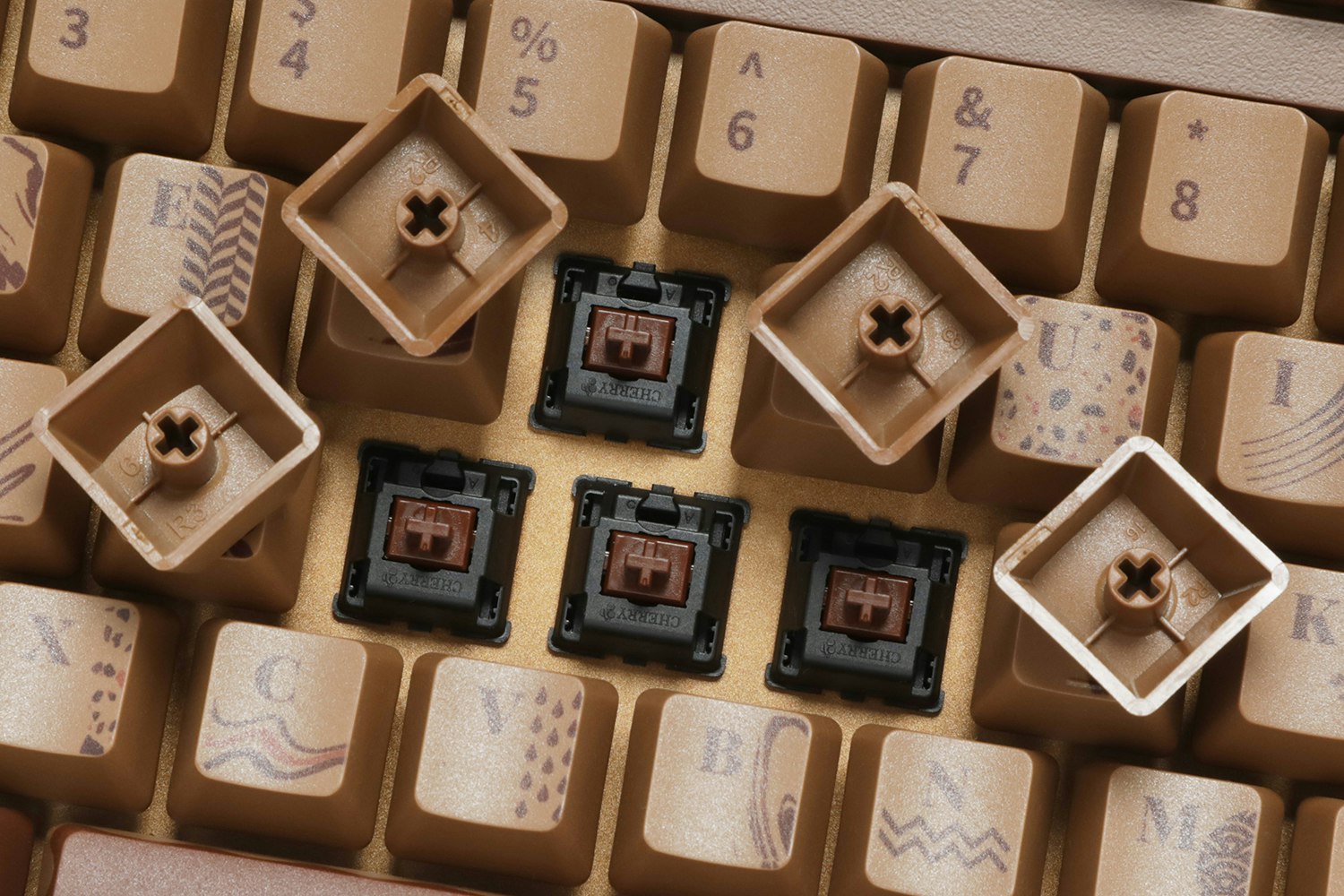Ajazz Chocolate Cubes Full-Size Mechanical Keyboard
