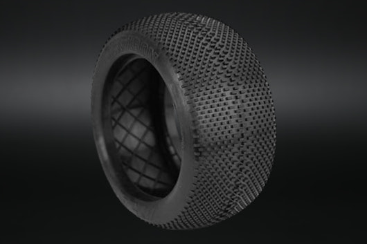 AKA Truggy Grid Iron Medium Premounted Tires (4)