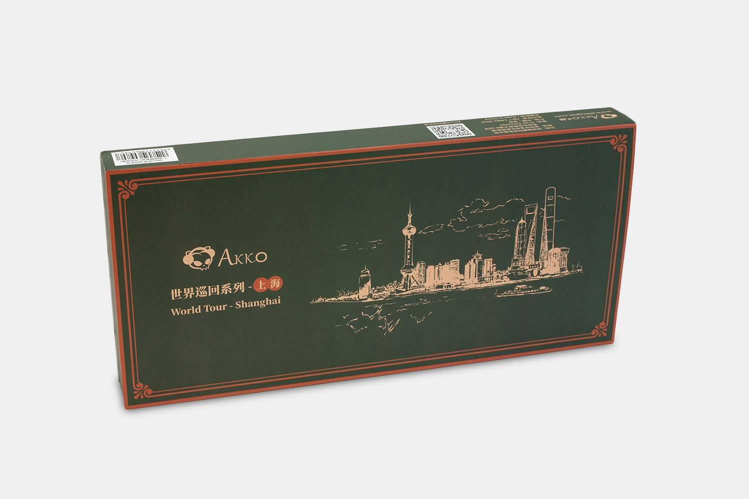 Akko World Tour Shanghai JDA Dye-Subbed PBT Keycap Set