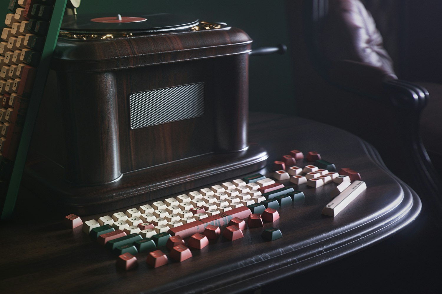 Akko World Tour Shanghai JDA Dye-Subbed PBT Keycap Set