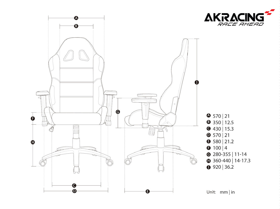 AKRacing K7/Prime EX-Wide Series Gaming Chairs