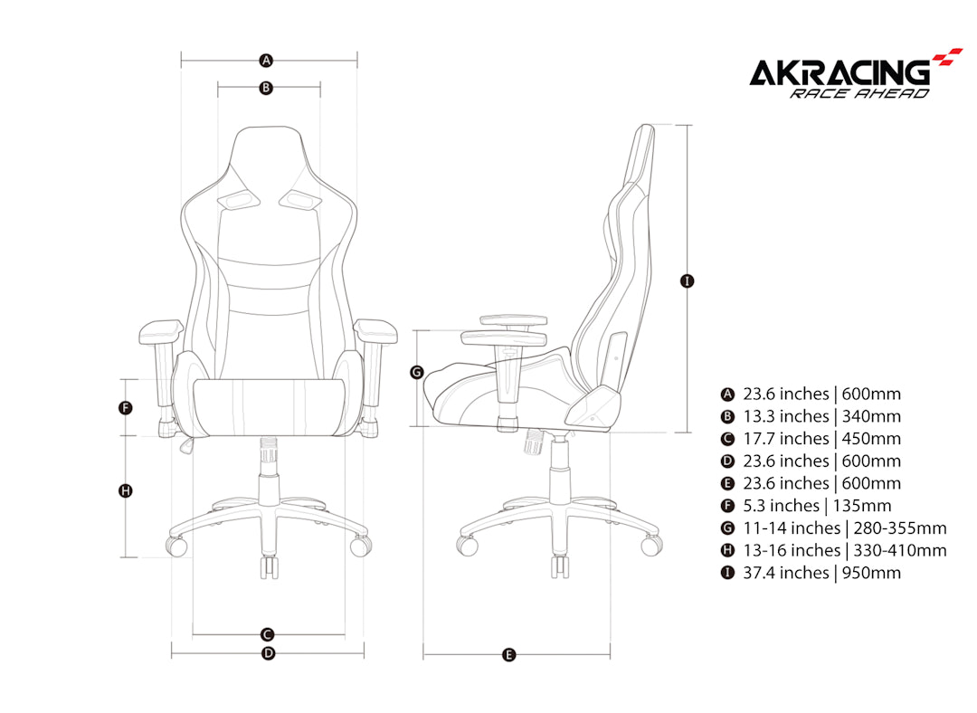 AKRacing ProX Gaming Chairs - 2017 - Last Chance