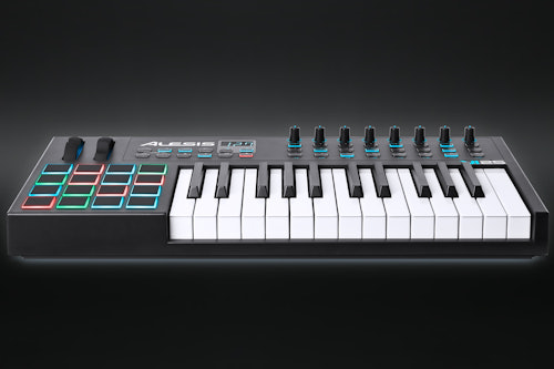 Alesis VI61 - 61 Key USB MIDI Keyboard Controller with 16 Pads, 16  Assignable Knobs, 48 Buttons and 5-Pin MIDI Out Plus Production Software