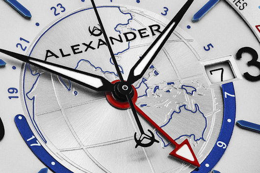 Alexander Journeyman Worldtimer Quartz Watch