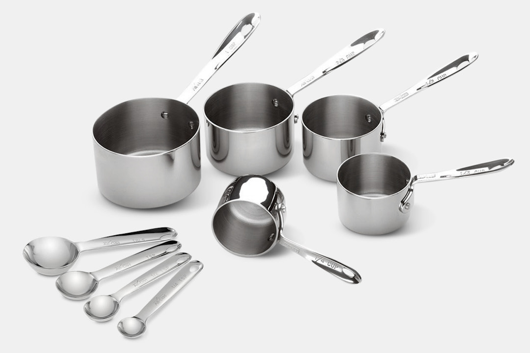 All-Clad Stainless Steel Measuring Cups & Spoons