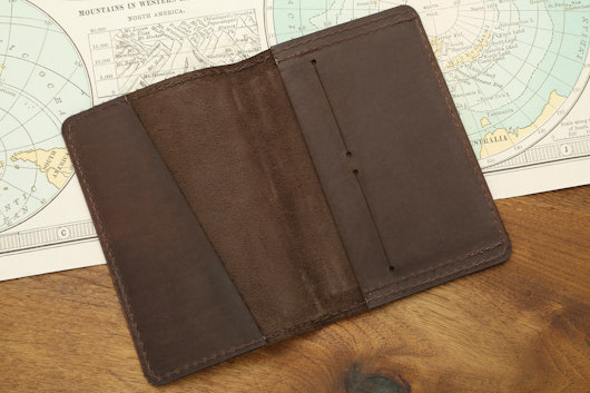 Allegory Goods Leather Passport Wallet