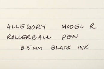 Allegory Model R Workhorse Rollerball Pen
