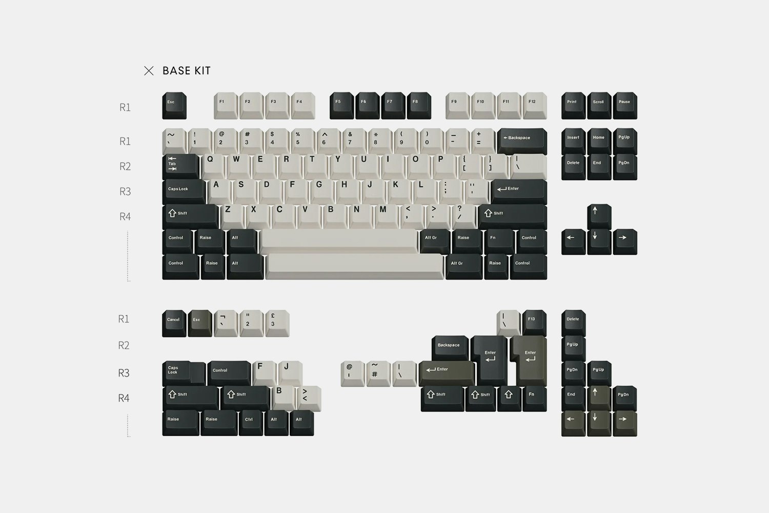 AlohaKB Road Trip PBT Keycap Set